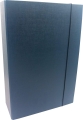 Teczka Skrzydłowa A4 Z Gumką Granatowy 90mm/278470/ Delfin