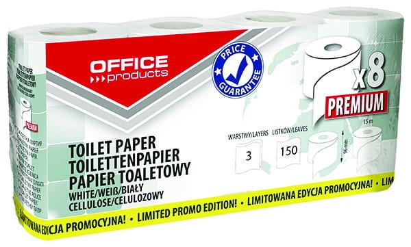 Papier Toaletowy Office Products Premium 3w /8rolek/ '22046129-14'