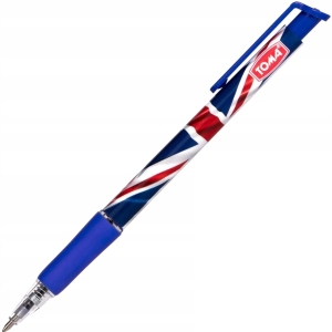 Długopis Toma Great Britain Automatyczny Niebieski TO-068