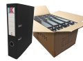 Segregator KBK-PBS A4/75mm Czarny 200-0023 KARTON 24 szt