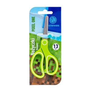 Nożyczki z ergonomicznym uchwytem 13 cm ASTRAKIDS PIXEL ONE 407023901