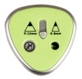 Temperówka Elektryczna Strigo Jasnozielona Podwójna 6-8/9-12 mm SSC347