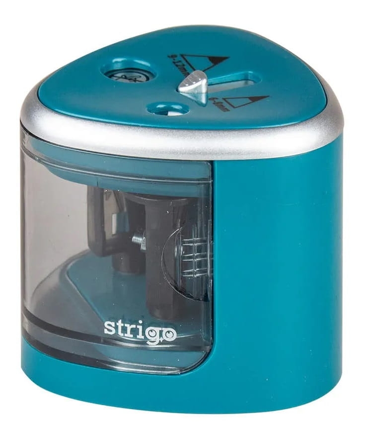 Temperówka Elektryczna Strigo Zielona Podwójna 6-8/9-12 mm SSC3476