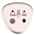 Temperówka Elektryczna Strigo Różowa Podwójna 6-8/9-12 mm SSC3475