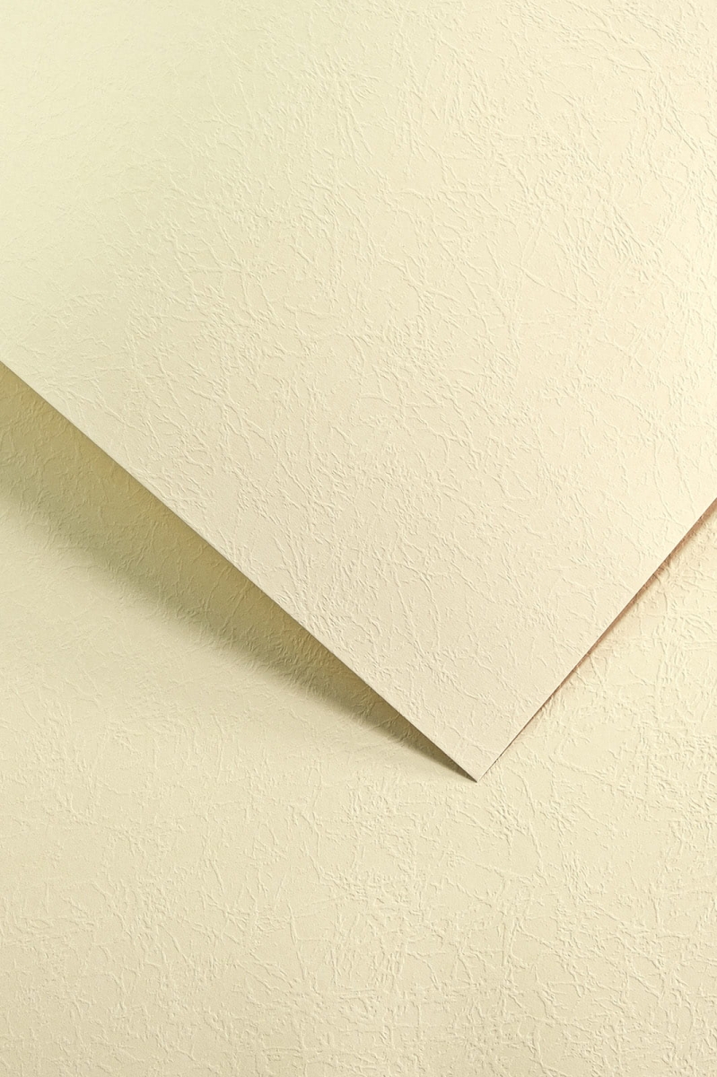 Papier Ozdobny Milano 20 sztuk 230g Kremowy