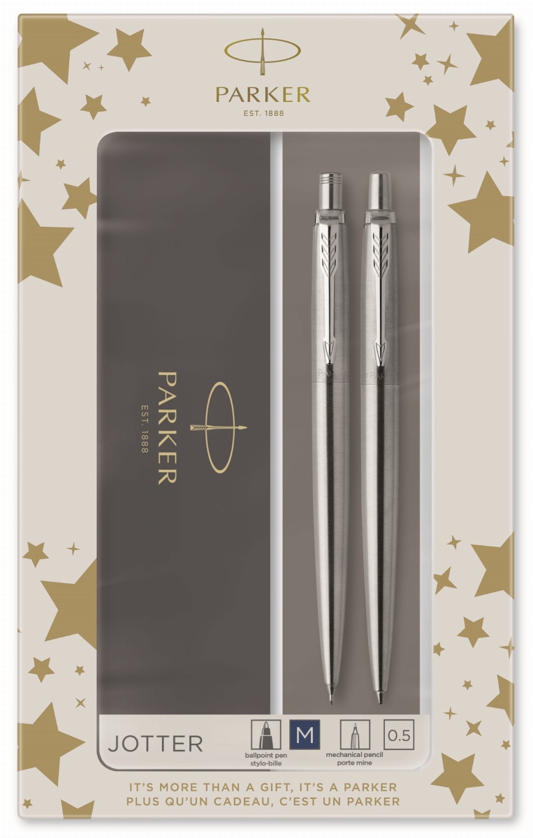 Zestaw Parker Jotter Stainless Steel CT (Długopis+Ołówek) 2093256