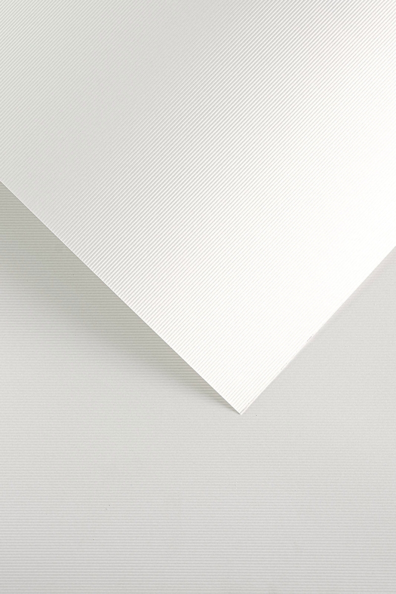 Papier Ozdobny Linie 20 sztuk 230g Biały