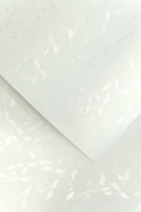 Papier Ozdobny Liana 20 sztuk 230g Biały