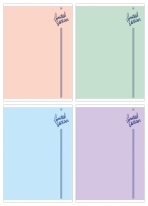 Zeszyt A5/60 Kratka Gimboo 16256171-99 Komplet 4 Sztuki