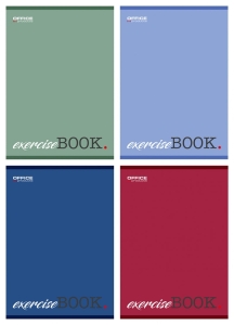 Zeszyt A5/80 Kratka Office Products 16258161-99 Komplet 4 Sztuki