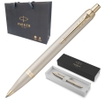 Długopis Parker Im Professionals Monochrome Champagne 2172956 Etui + Torba Prezentowa