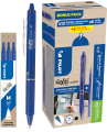 Pióro Kulkowe Pilot Frixion Clicker Niebieski 12 Sztuk + Wkład Pilot Frixion Niebieski 12 Sztuk