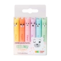 Zakreślacze Mini Smile Pastelowe 6 Kolorów Happy Color