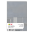 Filc Dekoracyjny 20x30cm, 1,5mm 10 Arkuszy Szary Happy Color