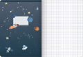 Zeszyt Top 2000 Space Adventure A5/32 Kratka Z Marginesem