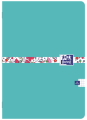Zeszyt Oxford Floral A5/60 Kratka Z Marginesem Miks 400148581