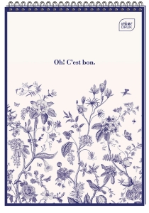 Kołozeszyt A6 100 KRATA Spirala U Góry Interdruk