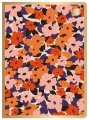 Zeszyt A5 60# Krata Metallic Floral Interdruk