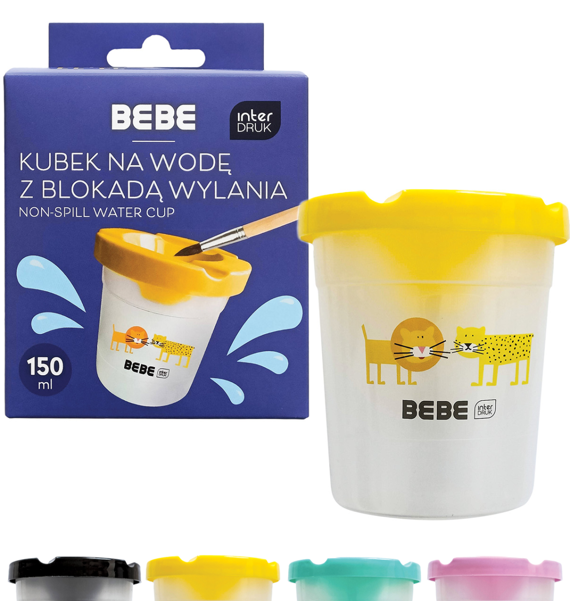 Kubek Na Wodę Z Blokadą BB Friends Kids Interdruk 1 Sztuka Różne Kolory