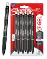 Długopis Żelowy Sharpie S-Gel 0,7mm 8 Sztuk Na Blistrze 5 Kolorów