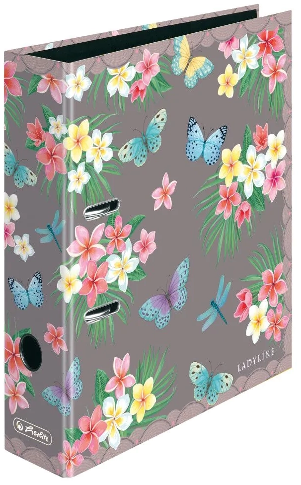 Segregator Herlitz A4/80mm Ladylike Butterflies Motylki Max.File 50044061