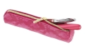 Piórnik Kosmetyczka Etui Tuba Snake Wąż Okrągły Różowy Herlitz 50046614