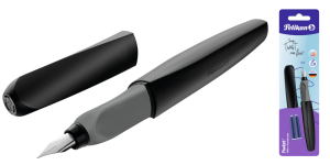 Pióro Wieczne Pelikan Twist M P457 Czarne + 2 Naboje 946814