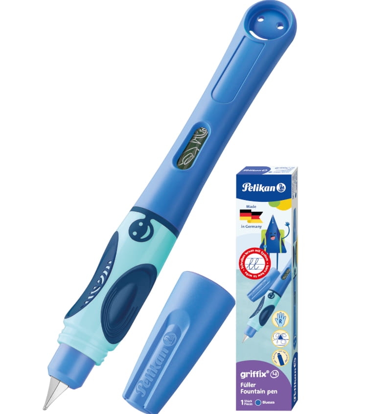 Pióro Wieczne Griffix Bluesea Pelikan Dla Praworęcznych 805612