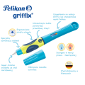 Pióro Wieczne Griffix Bluesea Pelikan Dla Praworęcznych 805612