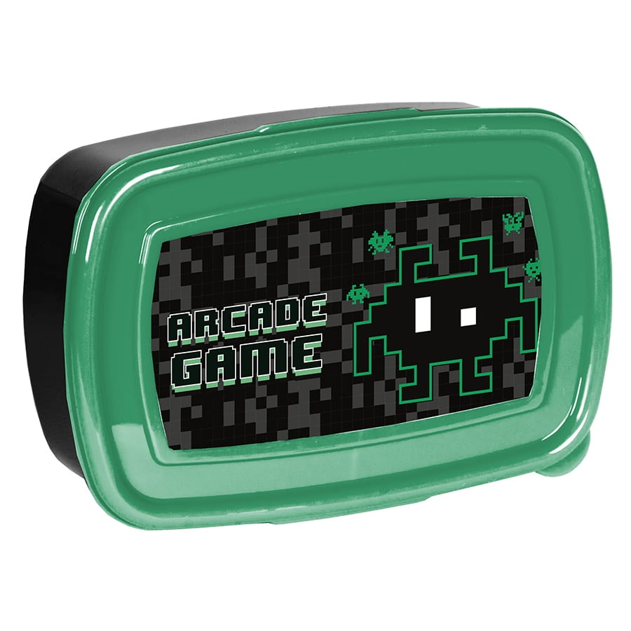 Pudełko Lunchbox Śniadaniówka Paso Arcade Game Dla Gracza