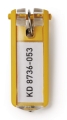 Zawieszki Breloczki Do Kluczy Durable Żółte 6 sztuk 195704