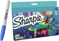 Markery Permanentne Sharpie Edycja Limitowana Zestaw 18 Kolorów Fish