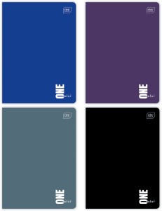 Zeszyt A5/96 # KRATA One Color Interdruk ZE96KF#ONE KOMPLET 10szt.