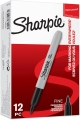 Marker Permanent Sharpie Fine Point Czarny F 1,0mm 12 sztuk