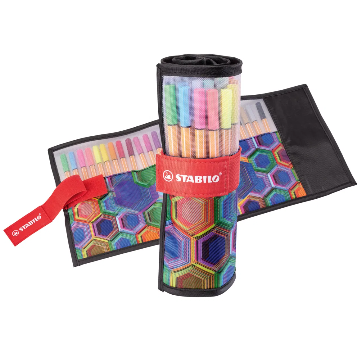 Cienkopis Stabilo Point 88 25 Elementów Zestaw Rollerset Etui 8825-071-20