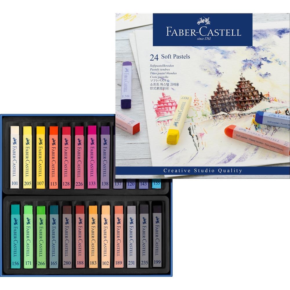 Pastele Suche Creative Studio Faber-Castell 24x