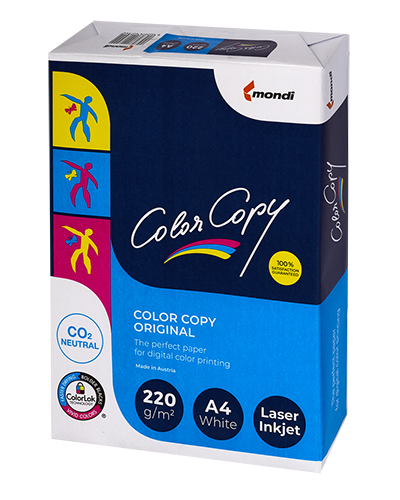 Papier Ksero A4 Color Copy 220g 250 Arkuszy Satyna