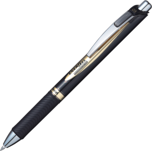 Cienkopis Pióro Kulkowe Pentel Energel Czarne BLP75-A Dokumentowe