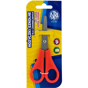 Nożyczki Szkolne Astra Dla Leworęcznych 13cm Na Blistrze