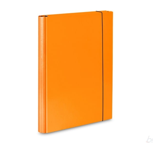 Teczka Skrzydłowa Z Gumką A4/35 mm Pomarańczowa