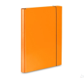 Teczka Skrzydłowa Z Gumką A4/35 mm Pomarańczowa