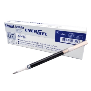 Wkład Do Pióra Kulkowego Pentel Energel LR-7C 12 Sztuk Opakowanie