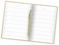 Planer Notatnik A5 Satin Gold 80 Kartek Interdruk