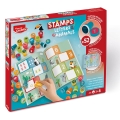 Zestaw Stempelki Literki i Zwierzątka + Książeczka Maped Creativ
