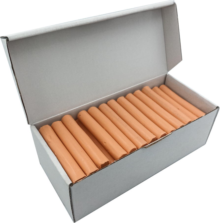 Plastelina w laseczkach luzem cielista Mona 1 kg