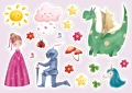 Puzzle Kids 250 Elementów Zamek Castle Interdruk