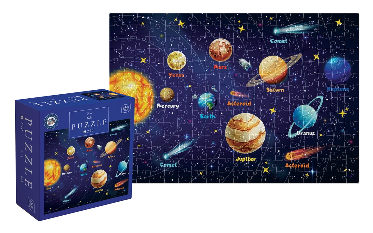 Puzzle Kids 250 Elementów Solar System Interdruk