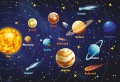 Puzzle Kids 250 Elementów Solar System Interdruk
