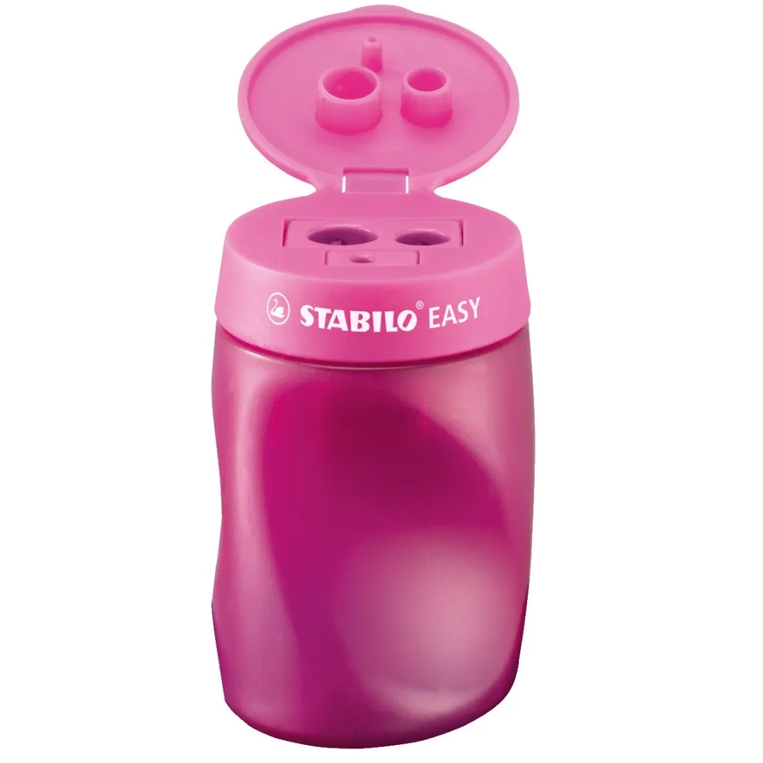 Temperówka Potrójna STABILO EASYSharpener Dla Leworęcznych Różowa 4501/1