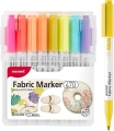 Markery Do Tkanin Fabric Marker 470 8 Kolorów W Etui Monami